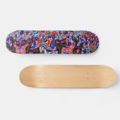 'Graffiti'-skateboard Persoonlijk Skateboard (Horizontaal)