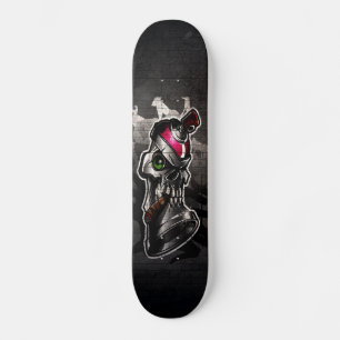 graffiti skateboards bom dode hoofdverf