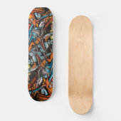 Graffiti skaten skateboard (Voorkant)