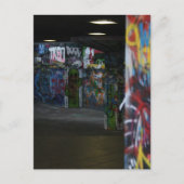 Graffiti skatepark in Londen Briefkaart (Voorkant)