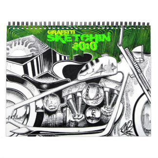 Graffiti Sketchin 2010 Agenda Kalender
