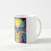 Graffiti Skull City Koffiemok (Voorkant rechts)