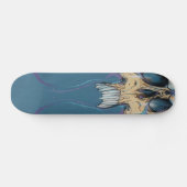 Graffiti Skull Skateboard (Horizontaal)