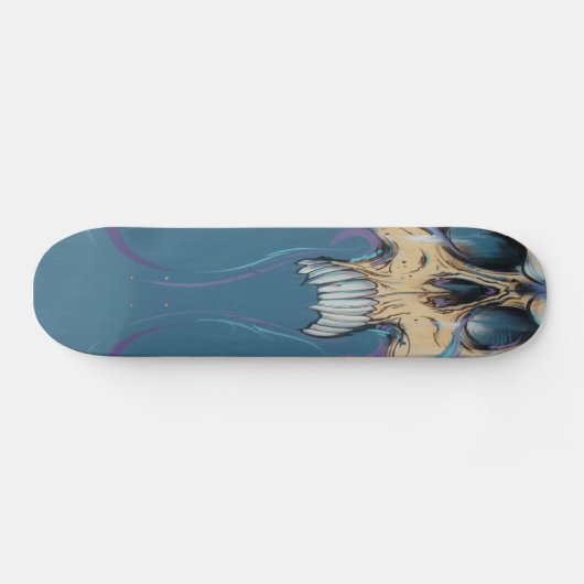 Graffiti Skull Skateboard (Horizontaal)
