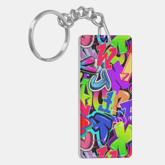 Graffiti Sleutelhanger (Voorkant Links)