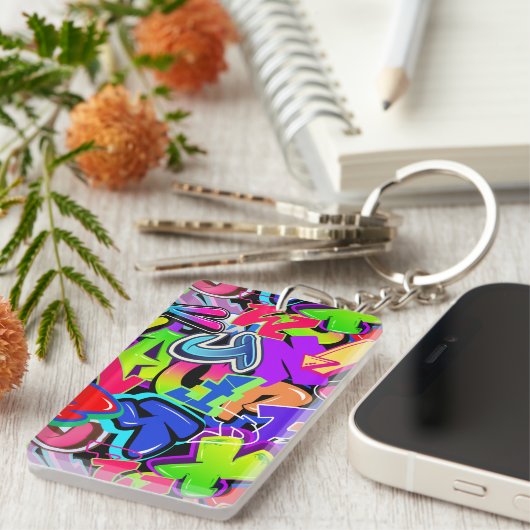 Graffiti Sleutelhanger (Voorkant Rechts)