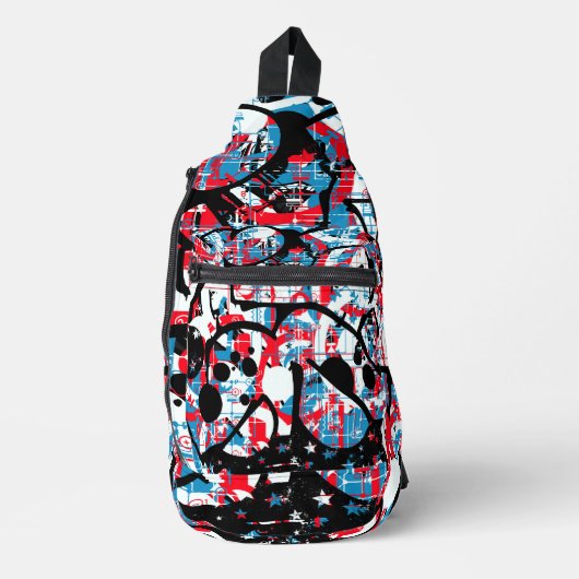 Graffiti Sling Bag (Voorkant)