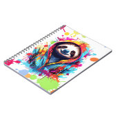 Graffiti Sloth Notitieboek (Linkerzijde)