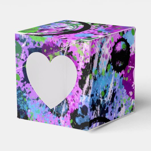 Graffiti Smoothie Bedankdoosjes (Voorkant Zijde)