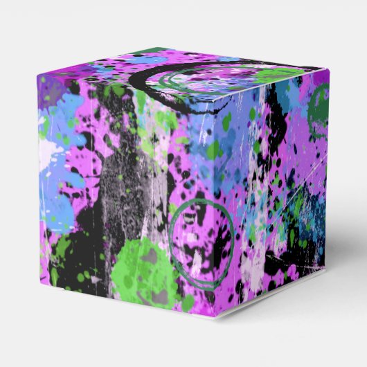 Graffiti Smoothie Bedankdoosjes (Achterkant)