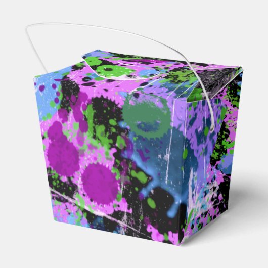 Graffiti Smoothie Bedankdoosjes (Achterkant)