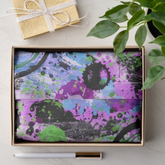 Graffiti Smoothie Tissuepapier (Geschenk)