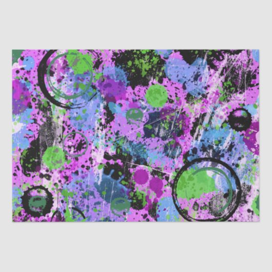 Graffiti Smoothie Tissuepapier (Voorkant)