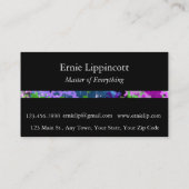 Graffiti Smoothie Visitekaartje (Achterkant)