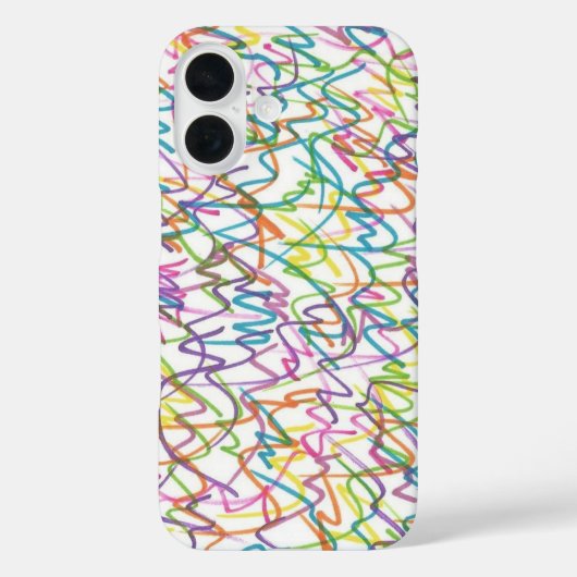 Graffiti Spat Abstract Patroon Case-Mate iPhone Case (Achterkant)