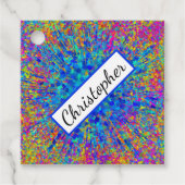 Graffiti-spatlap Bedankjes Labels (Voorkant)