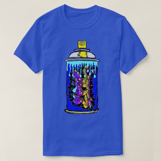 Graffiti Spray Can Art Spray verf van LowEndGraphi T-shirt (Design voorkant)