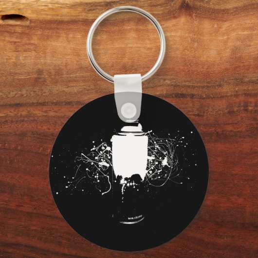 Graffiti Spray Can Sleutelhanger (Voorkant)