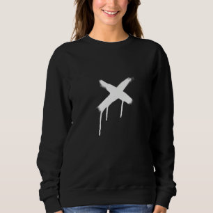 Graffiti Spray Graffiti x Motief Hoodie Man Trui