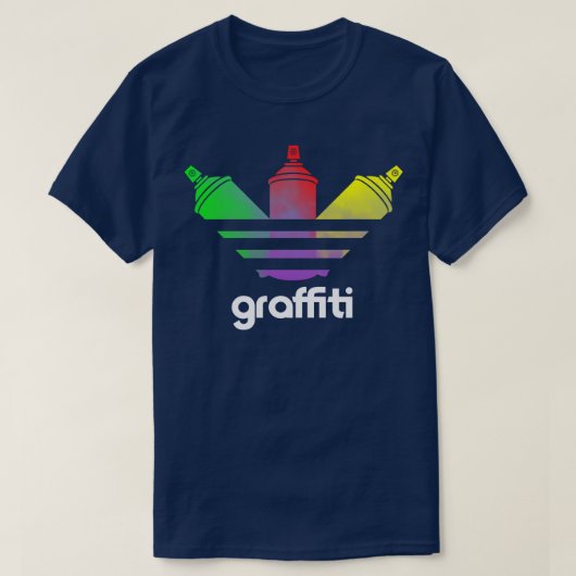 Graffiti spuitbus kunst t-shirt (Design voorkant)