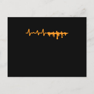 Graffiti Spuitverf Kunstenares hartslag Hiphop Urb Briefkaart