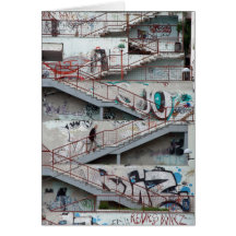Graffiti Stairs, Sarajevo