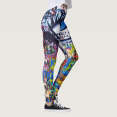 Graffiti steet leggings (Rechts)