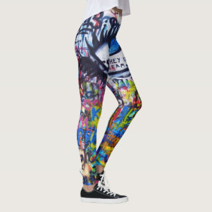 Graffiti steet leggings