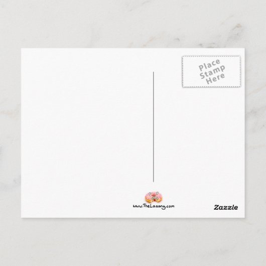 graffiti stencil kunst " make tea " slogan briefka briefkaart (Achterkant)