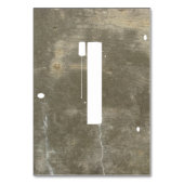 Graffiti Stencil op Concrete Tafelnummers (Achterkant)