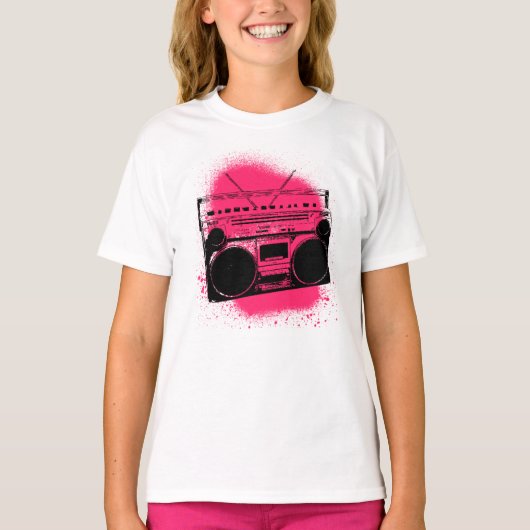 Graffiti Stereo T-shirt (Voorkant)