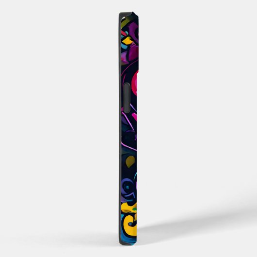 Graffiti stijl Abstracte kunst Case-Mate iPhone Case (Achterkant / Rechts)