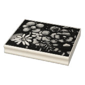 Graffiti-stijl bloemen lieveheersbeestje rubberstempel (Stempel)
