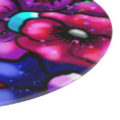 Graffiti-stijl bloemen lieveheersbeestje snijplank (Hoek)