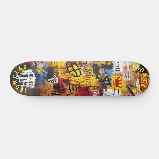 Graffiti stijl Bold Abstract Design & Urban Vibe Persoonlijk Skateboard (Horizontaal)
