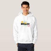 Graffiti stijl BRIGHT Hoodie (Voorkant volledig)