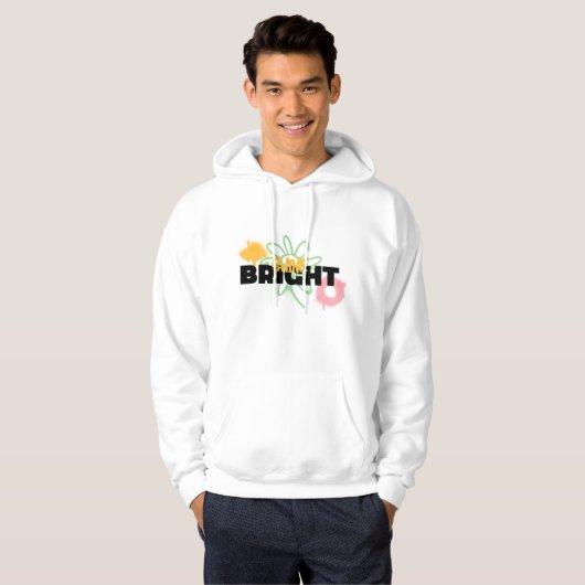 Graffiti stijl BRIGHT Hoodie (Voorkant volledig)