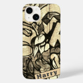 Graffiti-stijl Case-Mate iPhone Case (Achterkant)