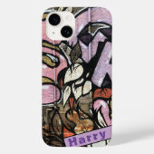 Graffiti-stijl Case-Mate iPhone Case (Achterkant)