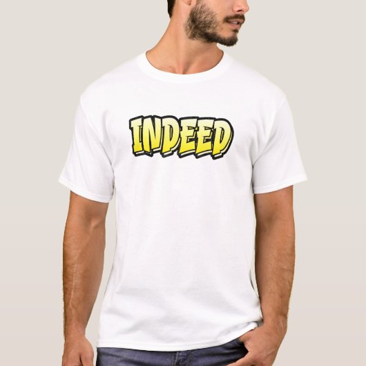 Graffiti-stijl die zegt: t-shirt (Voorkant)
