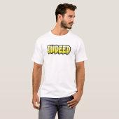 Graffiti-stijl die zegt: t-shirt (Voorkant volledig)