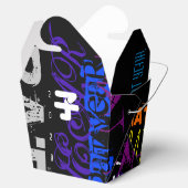 Graffiti stijl Herhalend Rat Jaar 2020 Haal FB uit Bedankdoosjes (Geopend)