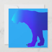 Graffiti stijl Herhalend Tijger Jaar 2022 Kies C Feestdagenkaart (Achterkant)