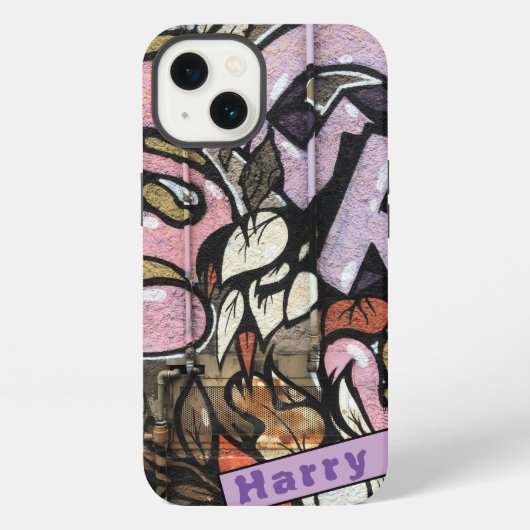 Graffiti Stijl iPhone Hoesje (Achterkant)