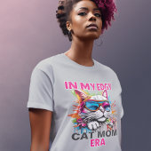 Graffiti Stijl Kat Moeder Aanpasbaar T-shirt