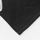 Graffiti stijl kleurrijk rommelig hart fleece deken (Hoek)