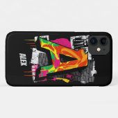  Graffiti stijl letter "A" Graphic Case-Mate iPhone Case (Achterkant (horizontaal))