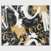 graffiti stijl naadloos abstract patroon. illustra cadeaupapier (Vlak)