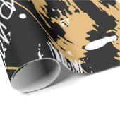 graffiti stijl naadloos abstract patroon. illustra cadeaupapier (Rol Hoek)