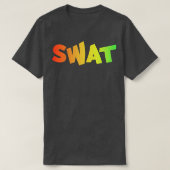 Graffiti stijl SWAT T-shirt (Design voorkant)
